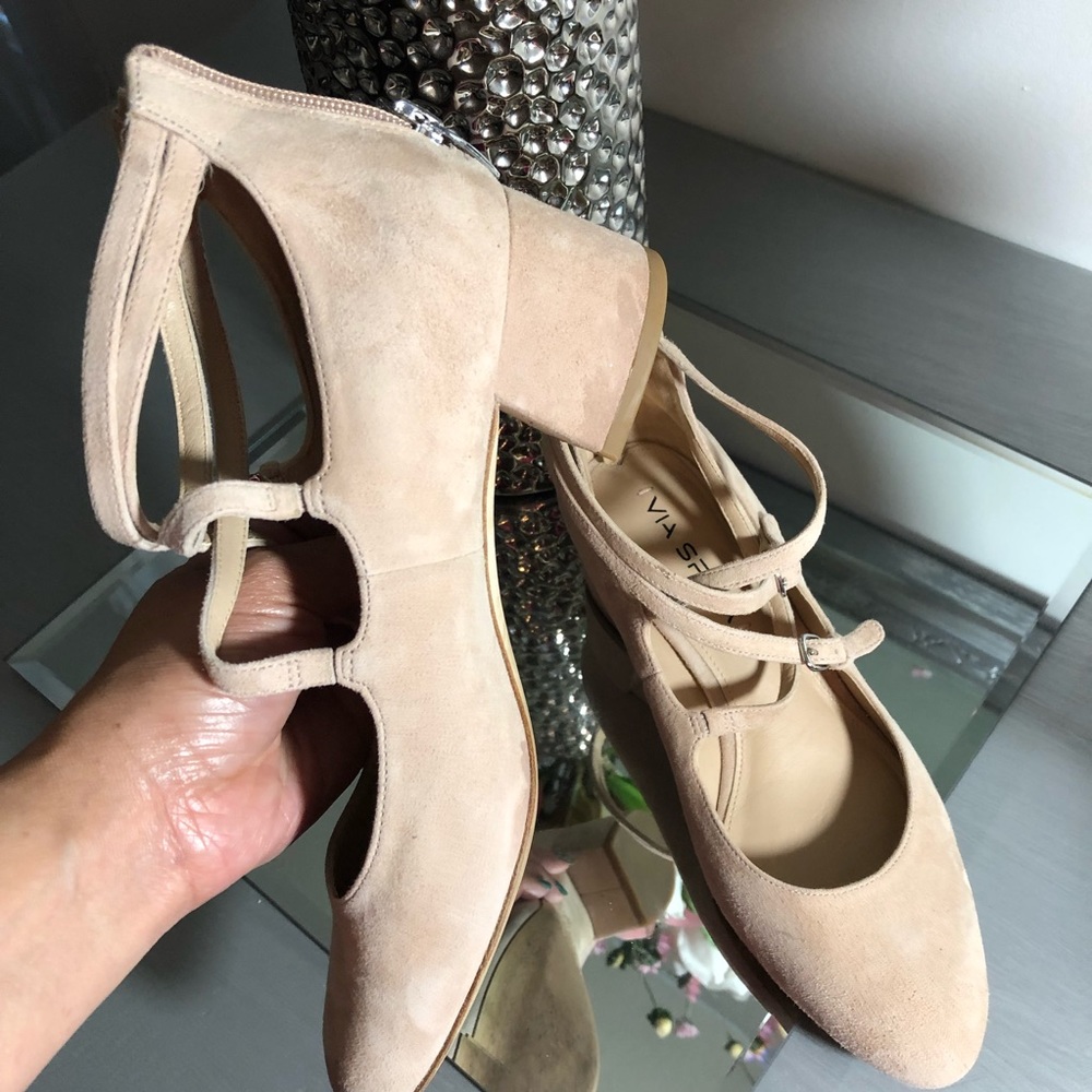 Via Spiga Womens Adonna Strappy Heels. - Picture 3 of 8